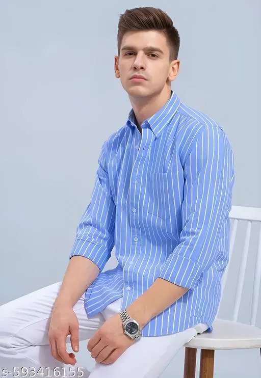 Pretty Modern Men Shirts (M, blue)
